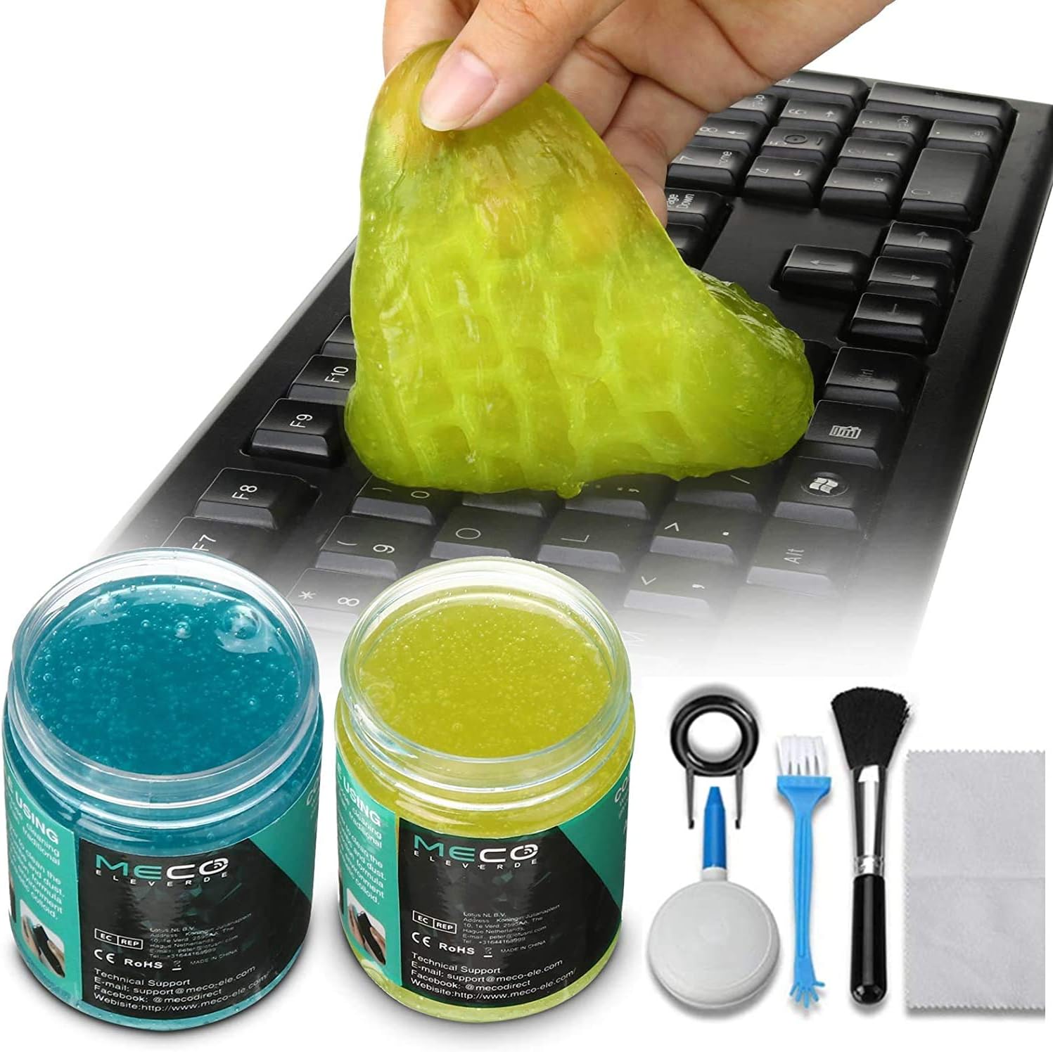ME-A3 Cleaning Gel,  Universal Keyboard Cleaning Set 2 box