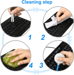 ME-A3 Reinigungsgel, Universal-Tastatur-Reinigungsset, 2er-Box
